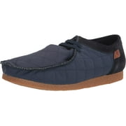 Clarks Mens Shacre Ii Step Moccasin 9.5 Navy Textile